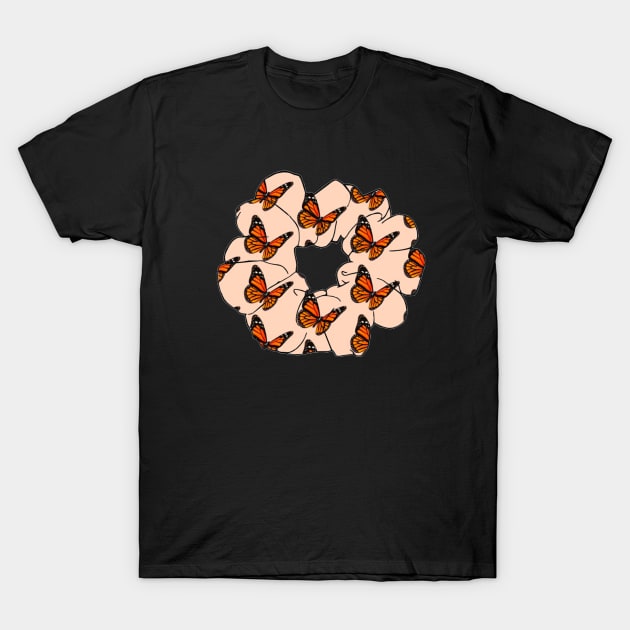 Butterfly Scrunchie T-Shirt by lolsammy910